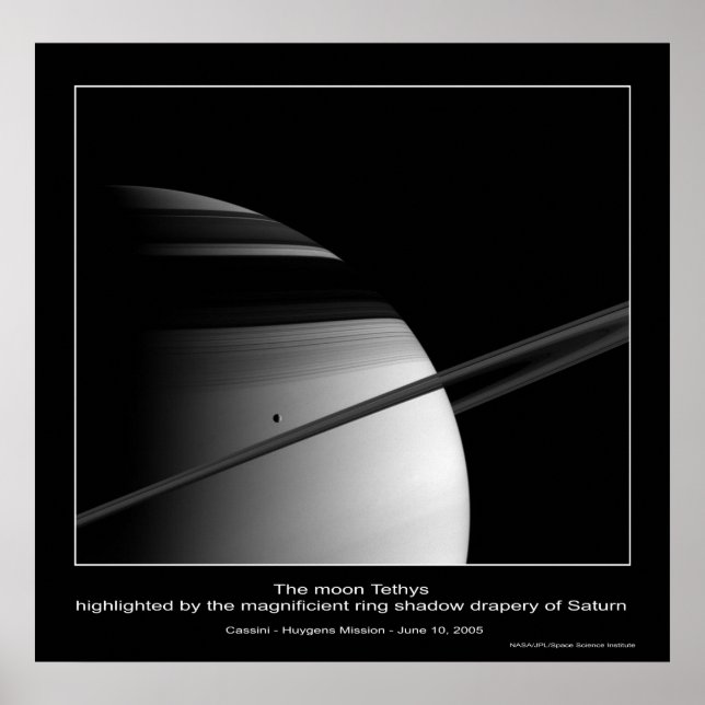 Poster CassiniMission-TethysRingShadow_ca (Frente)
