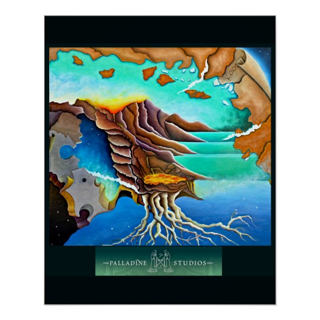 Pôster 'Cassiopeia' Poster brilhante (Frente)