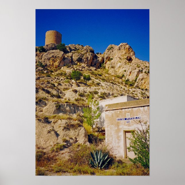 Poster Castalla Castle (Frente)