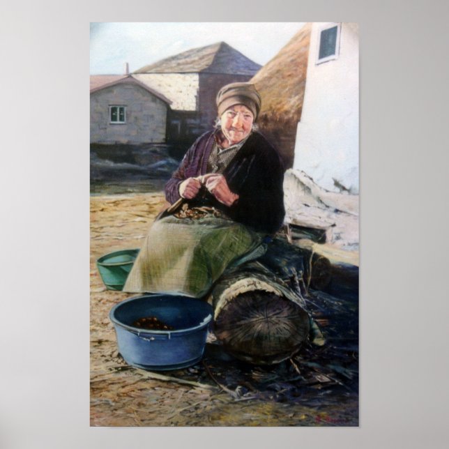 Poster Castañera/Castañeira (Frente)