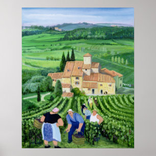 Pôster Castellina-em-Chianti