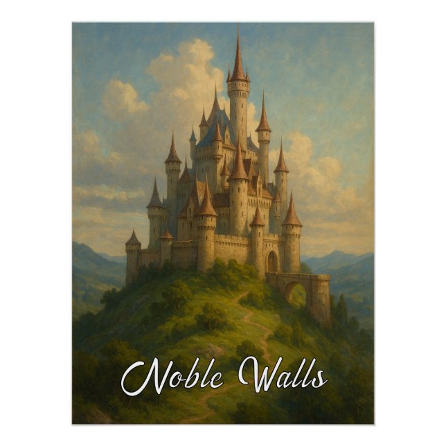 Pôster Castelo (Frente)