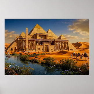 Poster Castelo Antigo das Areias Ardentes