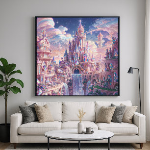 Poster Castelo Crystal Kingdom