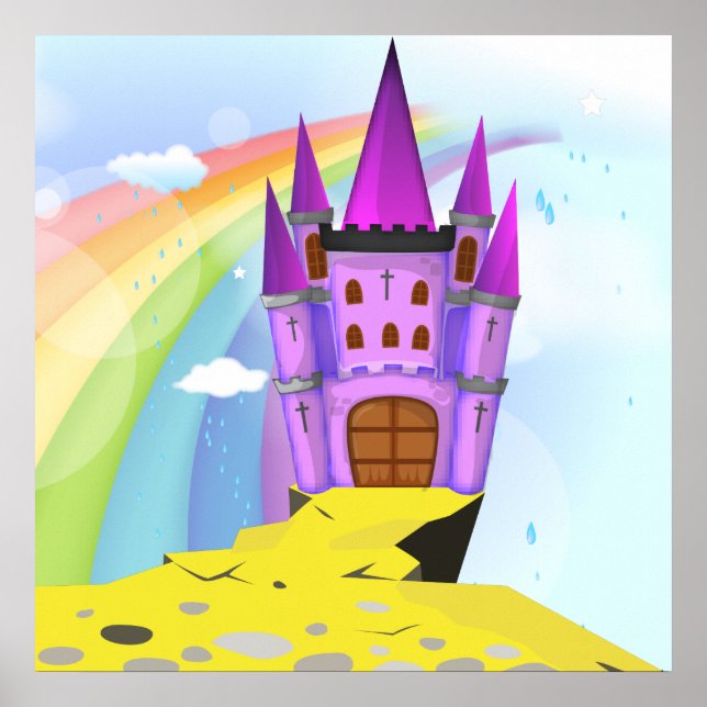 Poster Castelo da Fada (Frente)