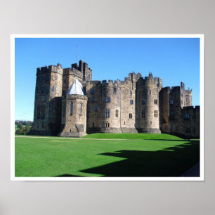 Poster Castelo de Alnwick, Northumberland, Inglaterra