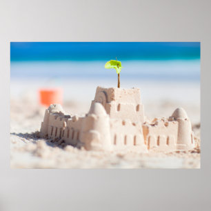 Pôster Castelo de areia