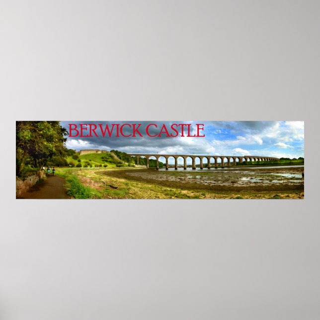 Poster castelo de berwick (Frente)