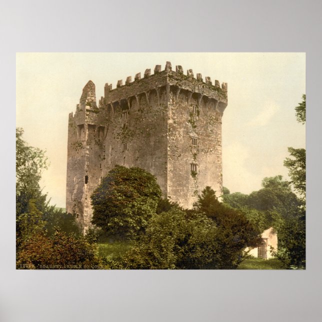 Poster Castelo de Blarney, County Cork (Frente)