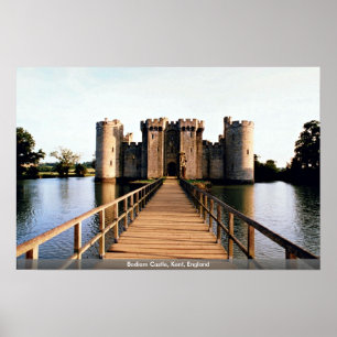 Pôster Castelo de Bodiam, Kent, Inglaterra