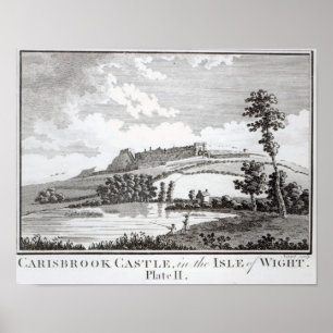 Pôster Castelo de Carisbrook, na ilha do Wight
