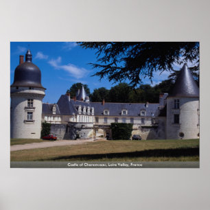 Pôster Castelo de Chenonceau, Loire Valley, France