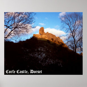 Poster Castelo de Corfe