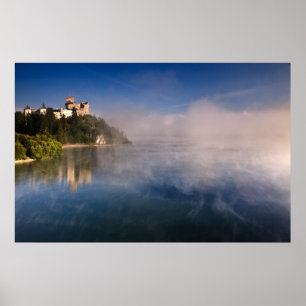 Poster Castelo de Dunajec (Zamek Niedzica) Pieniny,