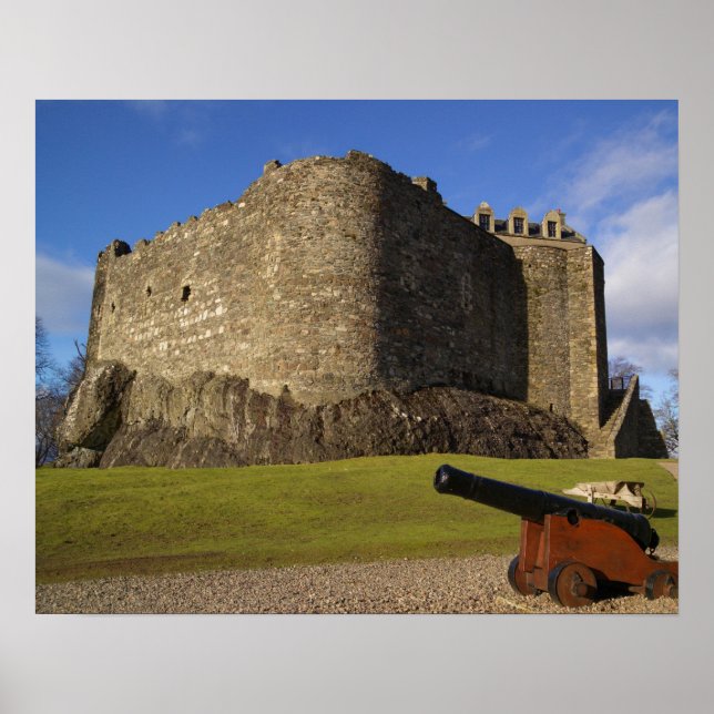 Pôster Castelo de Dunstaffnage, Argyll e Bute, Escócia (Frente)