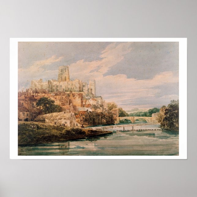 Poster Castelo de Durham e Catedral (c/c) (Frente)