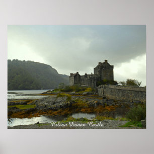 Poster Castelo de Eilean Donan na Escócia Holiday