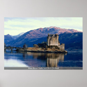 Pôster Castelo de Eileen Donan, Loch Duich, Scotland