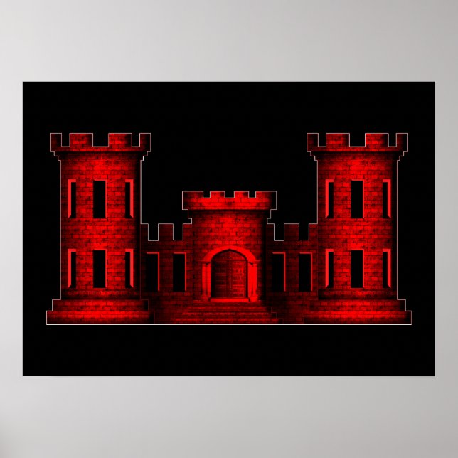 Poster Castelo de engenheiro (Frente)