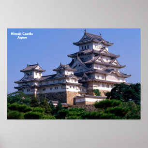 Pôster Castelo de Himeji Japão