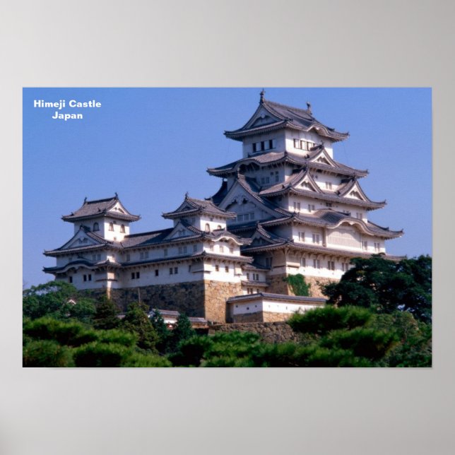 Pôster Castelo de Himeji Japão (Frente)