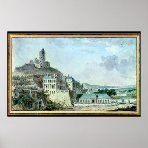 Pôster Castelo de La Roche-Guyon
