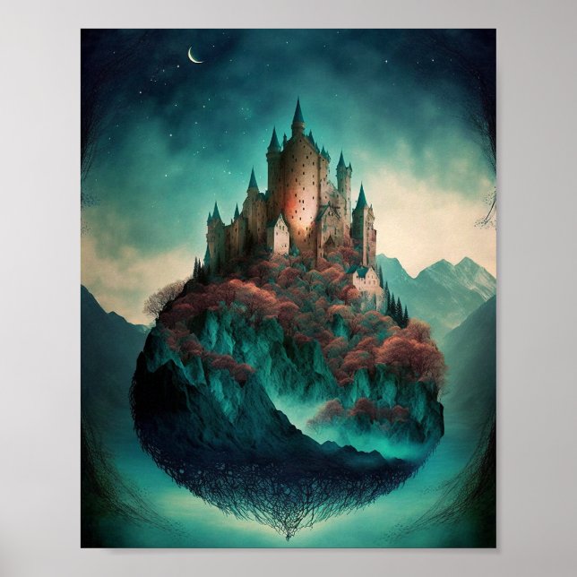 Poster Castelo de Magical Fantasy (Frente)