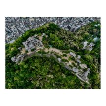 Castelo de Matsuyama de Above