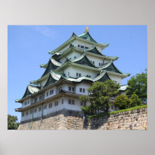 Poster Castelo de Nagoya Japão