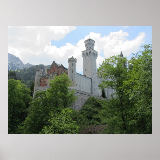 Pôster Castelo de Neuschwanstein - Alemanha (Frente)