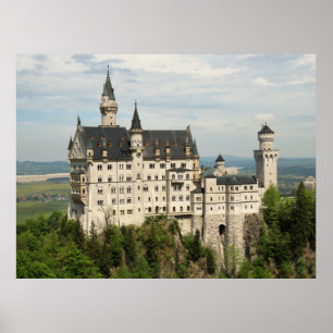 Poster Castelo de Neuschwanstein, em maio de 2018