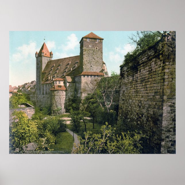 Poster Castelo de Nuremberg (Frente)