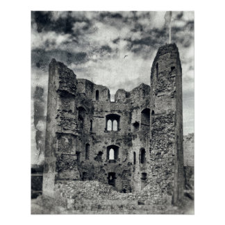 Pôster Castelo de Raglan