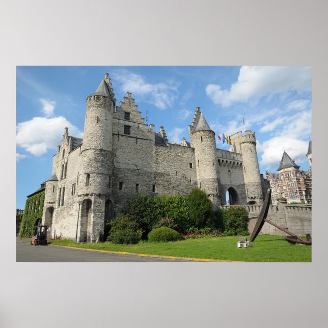 Poster castelo de Steen (Frente)