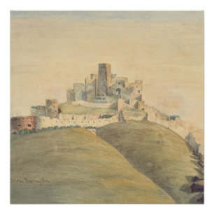 Pôster Castelo de Trencin no oeste da Eslováquia