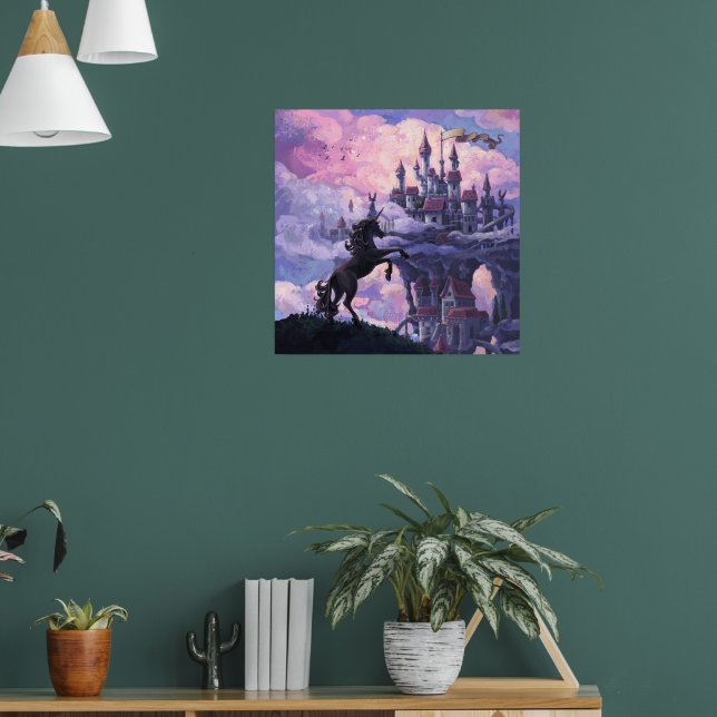 Pôster Castelo de Unicórnio (Sala de Estar 1)