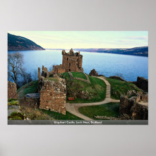 Poster Castelo de Urquhart, Loch Ness, Scotland
