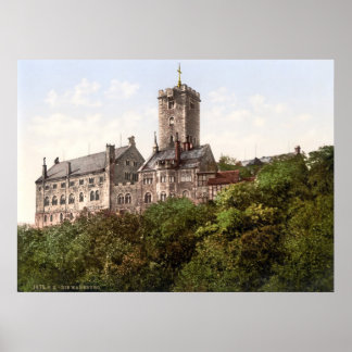 Poster Castelo de Wartburg