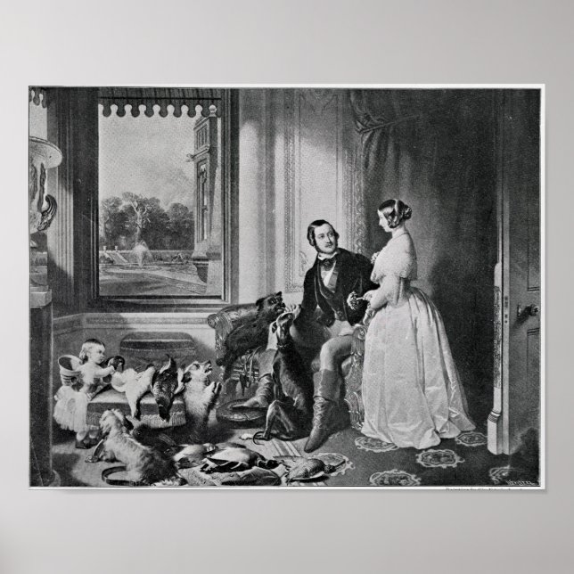 Pôster Castelo de Windsor nos tempos modernos (Frente)