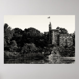 Pôster Castelo do Belvedere, Central Park NYC