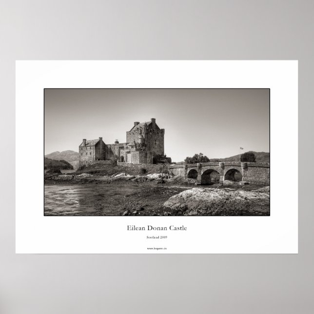 Poster Castelo Eilean Donan (Frente)