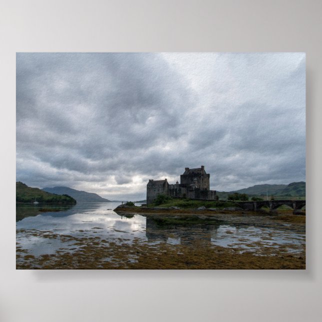 Poster castelo Eilean Donan (Frente)