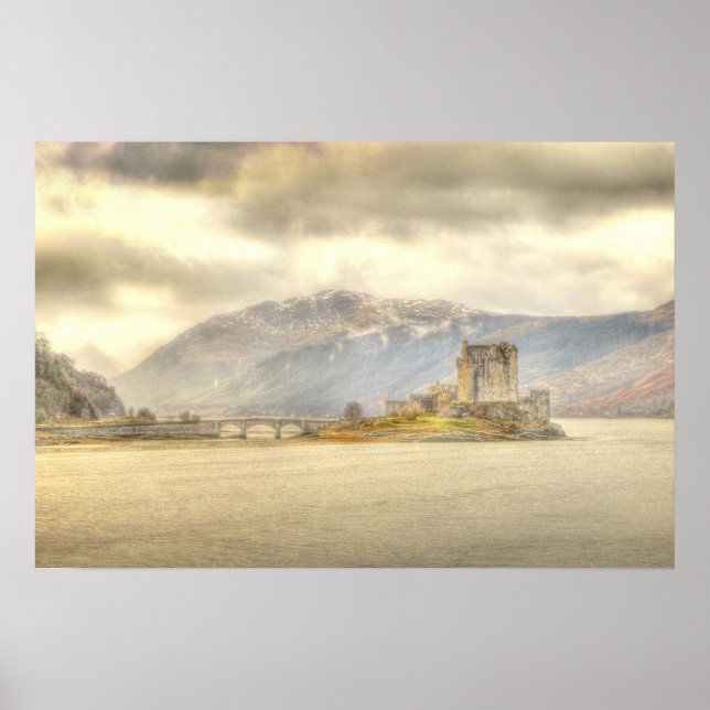Poster Castelo Eilean Donan (Frente)