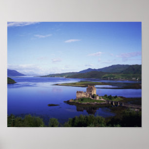 Pôster Castelo Eilean Donan, Dornie, Highlands,