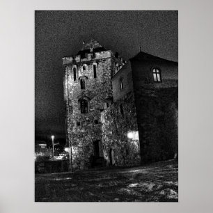 Pôster Castelo em Bergen