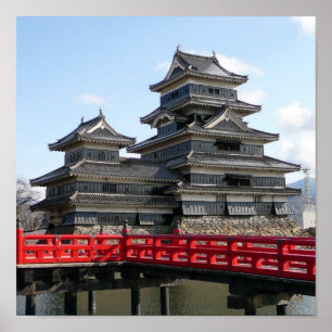 Pôster Castelo em Japão