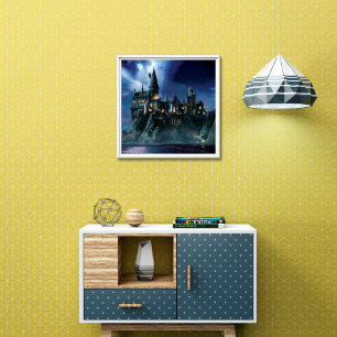 Poster Castelo Harry Potter  Hogwarts lunáticos