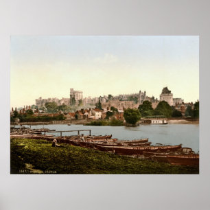 Poster Castelo Inglaterra de Windsor