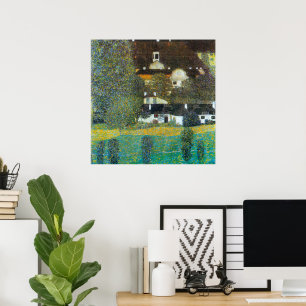 Pôster Castelo Kammer no Attersee II de Gustav Klimt
