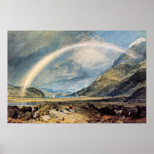 Poster Castelo Kilchern por J.M.W. Turner